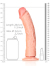 RealRock - Dildo 10 inch ohne Hoden - Curved Ultra Skin 