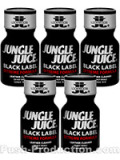 5 x JUNGLE JUICE BLACK LABEL small - PACK 