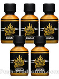 5 x RUSH ULTRA STRONG GOLD LABEL big - PACK 