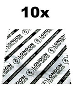 10 St�ck London Kondome - extra gro� 
