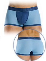 Perforated Boxershort - Blau 