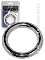 Push Steel - High Polished Power Cockring - 10mm - B-Ware, 50mm 