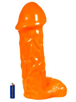 XXXL Dildo Weapon of Ass Orange 